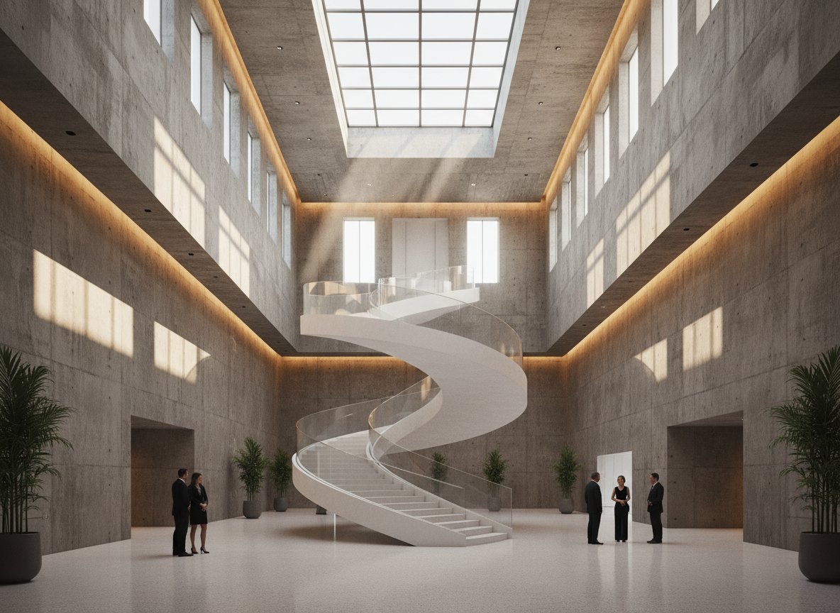 Modern architectural building exterior